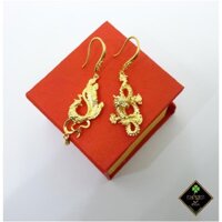 BÔNG TAI LONG PHỤNG MẠ VÀNG 24K