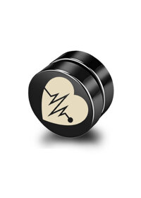 Bông tai nam châm họa tiết sao không cần xỏ lỗ 4