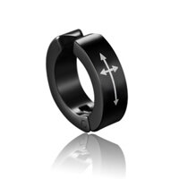 Bông tai nam kẹp vành không cần bấm lỗ có nhiều mẫu lựa chọn - Thánh giá mũi tên mẫu mới