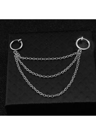 Bông tai nam khuyên tai kẹp vành cá tính - Mẫu 2