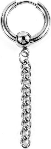 Bông tai nam mắt xích sành điệu, cá tính - Xỏ lỗ