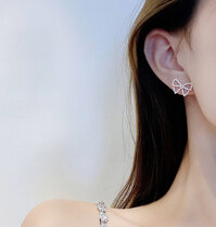 Bông tai nữ đơn giản tinh tế - phụ kiện xinh - Mãu 1