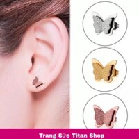 Bông tai nữ titan bướm xinh xinh BT15