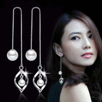 Bông tai nư tong teng siêu dê thương hat Cươm gia ngoc trai sang trong
