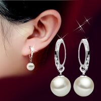 Bông tai nư tong teng siêu dê thương đinh đa zircon sang trong, cươm gia ngoc  - CƯƠM GIA NGOC 12MM