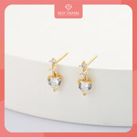 Bông Tai Nữ Vàng Tây BTAM75 Huy Thanh Jewelry - Vàng 10k