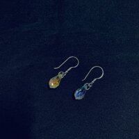 Bông tai pha lê Swarovski giọt nước nhỏ