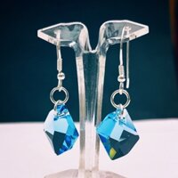 Bông tai pha lê Swarovski hình thoi