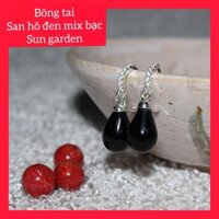 Bông tai san hô đen cổ điển sang trọng