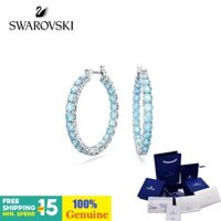 Bông Tai Swarovski MATRIX Nữ Vòng Lớn Bông Tai Thả Bông Tai Bạc 925 Bông Tai Bông Tai Bông Tai Kim Cương Bông Tai Nữ Bông Tai Quà Tặng Đá Quý Bông Tai Bộ Quà Tặng Sinh Nhật Bông Tai Pha Lê Trang Sức Bông Tai Dangling