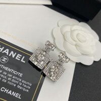 Bông Tai Thời Trang Thép Titan Chữ Logo Tai Vòng Bông Tai Trang Sức Nữ