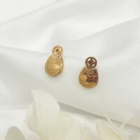 Bông tai titan - mèo ú nhí-BT443