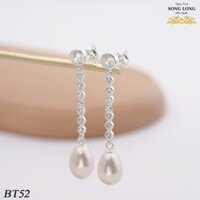 Bông tai tòn ten thả dài Mã BT52 - Ngoc Trai Song Long Phú Quốc