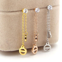 Bông Tai Tòn Ten Titan Ko Han Rỉ TT 3978 - Vàng