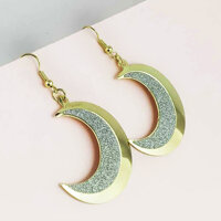 Bông tai vầng trăng khuyết thời trang BHBT397 - Vàng