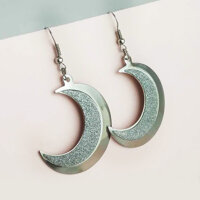 Bông tai vầng trăng khuyết thời trang BHBT397 - Trắng