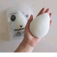 Bông tắm hữu cơ Murmur Konjac Hàn Quốc siêu mềm cho bé