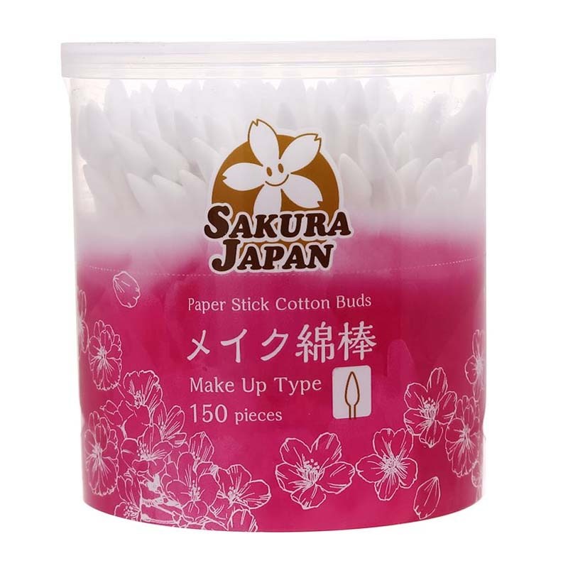 Bông tăm Sakura Nhật Bản -150 que
