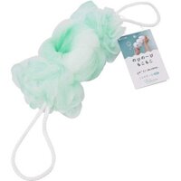 Bông tắm tạo bọt Towa Nhật Bản dáng dài sợi nilon kháng khuẩn 20cm giúp kỳ cọ phần lưng dễ dàng