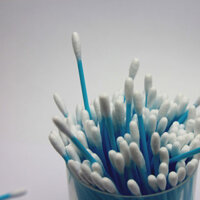 Bông tăm trẻ em Soft Tip Thái Lan hộp tròn 160 chiếc