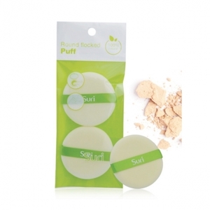 Bông tán phấn The Face Shop Round Flocked Puff