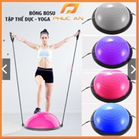 Bóng Tập Thăng Bằng Bosu Cao Cấp Đại Nam Sport + Tặng Kèm 2 Dây Kéo Tay Và Bơm Bóng