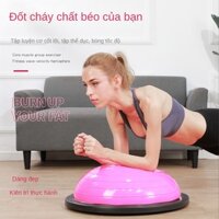 Bóng tập Yoga 58cm Bóng tập cân bằng bosu Tập thể dục, bóng thăng bằng, tập yoga, bóng bán cầu, dây kéo bơm hơi