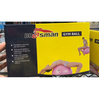 Bóng tập Yoga Brosman Gymball chính hãng bóng bề mặt trơn