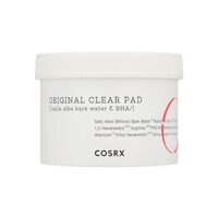 Bông Tẩy Da Chết Hóa Học Cosrx One Step Original Clear Pad Làm sạch Và Loại Bỏ Nhân Mụn - Hàn Quốc Chính Hãng