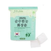 Bông Tẩy Trang 100% Cotton Mềm Mịn, Êm Ái Dr.Sera Pure Snow Cotton Pad 234 Miếng