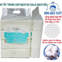 Bông Tẩy Trang Bạch Tuyết Merilynn Hạt Massage gói 500g ( Bông bạch Tuyết )