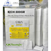 Bông tẩy trang Bông Bạch Tuyết Mềm Mịn Calla / 500 Gr