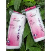 🌺Bông tẩy trang cotton hiệu Swisspers hình oval loại to 50 miếng của Mỹ