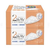 Bông tẩy trang Cotton Labo 80 tờ x 2 hộp
