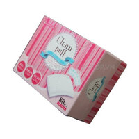 Bông Tẩy Trang Cotton Labo Clean Puff 80 Miếng