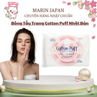 Bông tẩy trang Cotton Puff 228 miếng 6x5cm Nhật Bản