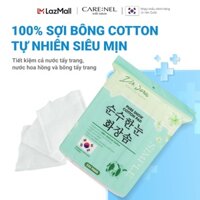 Bông tẩy trang cotton tiệt trùng UV 234 miếng vuông DR.SERA PURE SNOW COTTON PAD