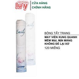 Bông tẩy trang Emily Wattepads 120 miếng