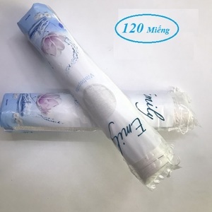 Bông tẩy trang Emily Wattepads 120 miếng