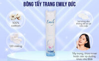Bông tẩy trang Emily Wattepads 120 miếng
