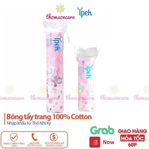Bông tẩy trang IPEK Thổ Nhĩ Kỳ 80 miếng IPEK0051
