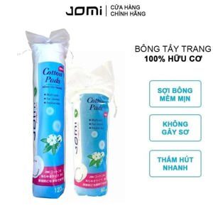 Bông tẩy trang Jomi Cotton Pads 120 miếng