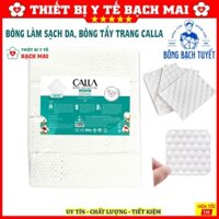Bông Tẩy Trang Làm Sạch Da Bông Bạch Tuyết Calla Sạch Sâu 500Gr, Công Nghệ 3D Deep Cleansing Dập Nổi