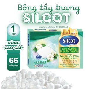 Bông tẩy trang Silcot 66 miếng