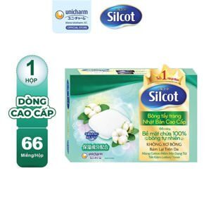 Bông tẩy trang Silcot 66 miếng