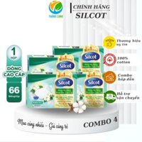 Bông tẩy trang Silcot Nhật Bản cao cấp 66 miếng