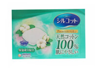 Bông tẩy trang Unicharm Silcot Premium cao cấp