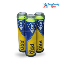 Bóng Tennis Dunlop Pro Tour (Lon 4 Bóng)