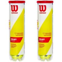 Bóng Tennis WILSON đỏ Championship (Hộp 4 Quả)