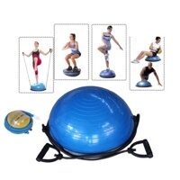 Bóng thăng bằng bosu cao cấp + Tặng kèm dây va bơm . Có ảnh thật